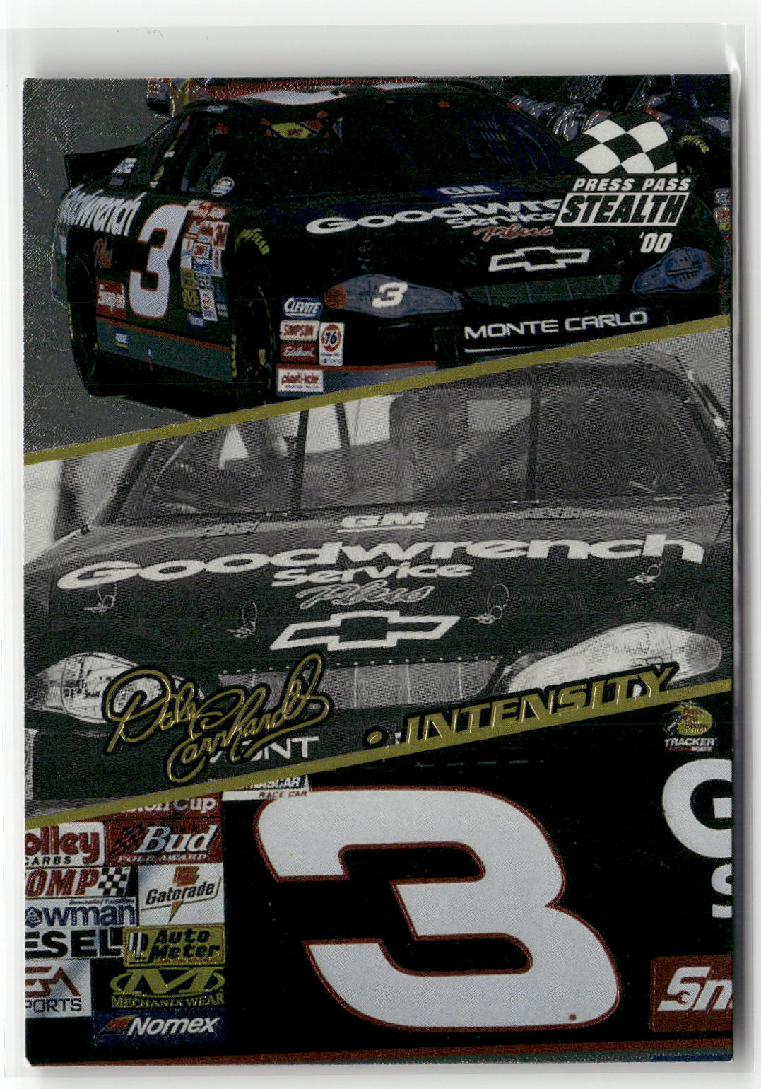 2000 Press Pass Stealth #IN 6 Dale Earnhardt Intensity-1