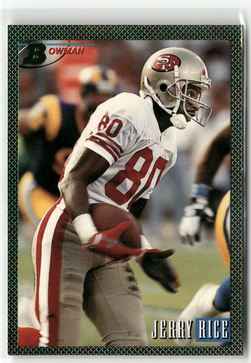 1993 Bowman #340 Jerry Rice-1