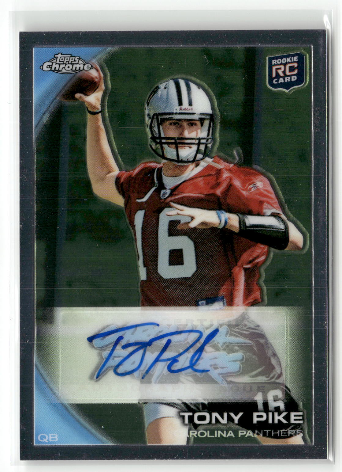 2010 Topps Chrome #C175 Tony Pike Rookie Autographs