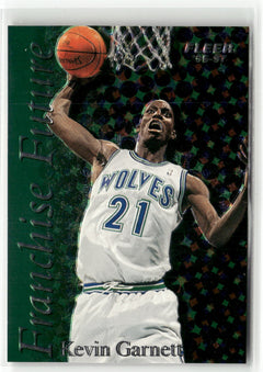 1996-97 Fleer #1 Kevin Garnett Franchise Future-1