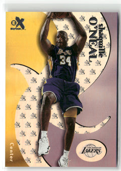 1999-00 E-X #22 Shaquille O'Neal-1