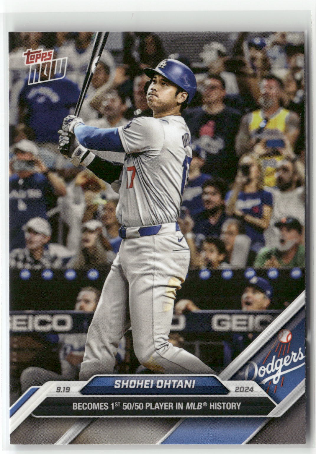 2024 Topps Now #722 Shohei Ohtani