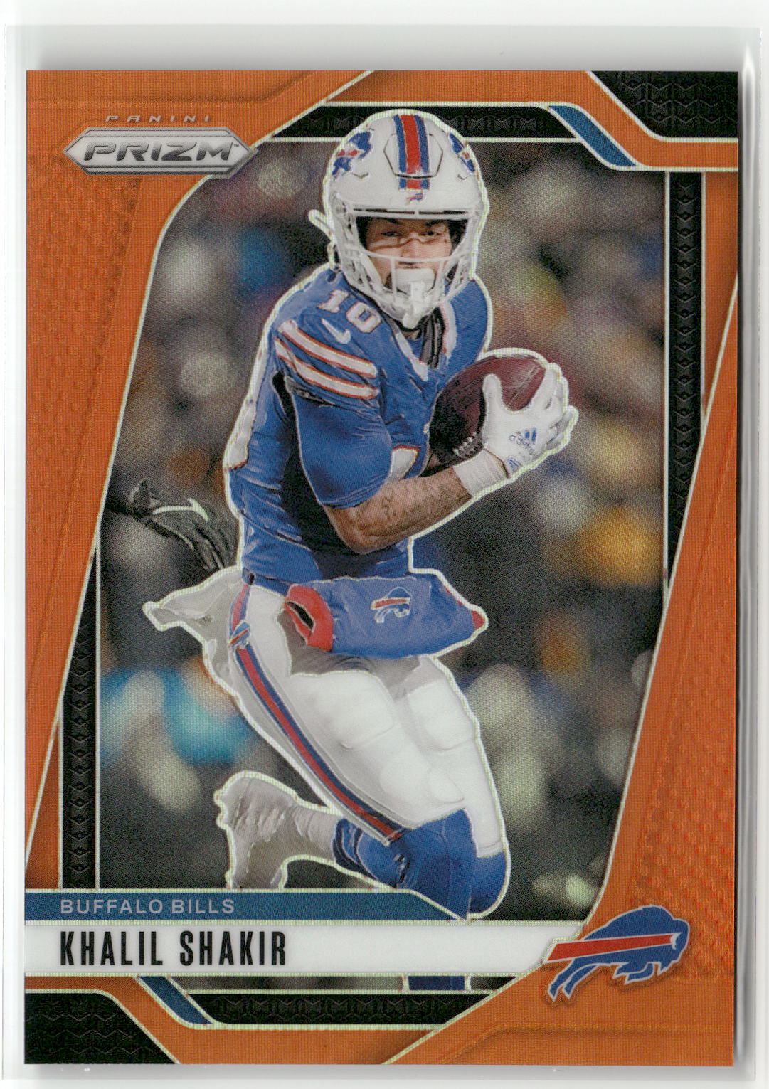 2024 Panini Prizm #31 Khalil Shakir Orange #/249