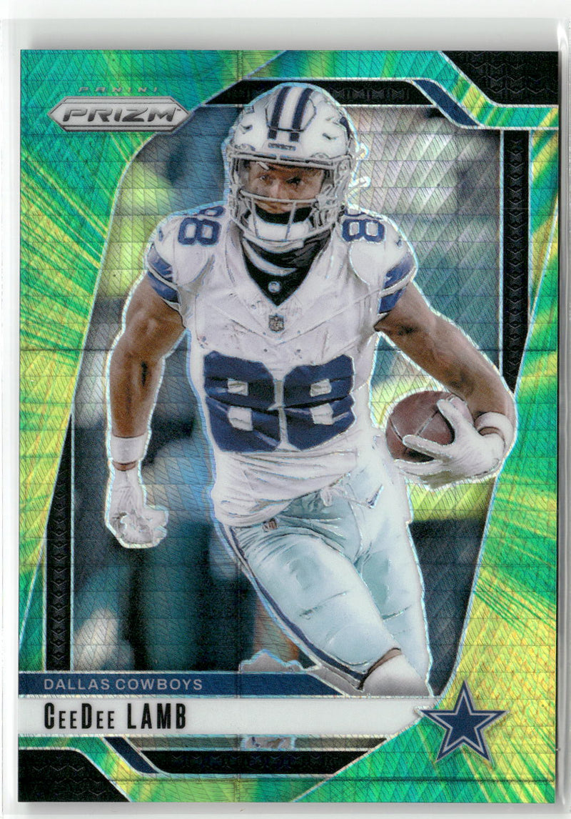 2024 Panini Prizm #75 CeeDee Lamb Hyper #/180-1