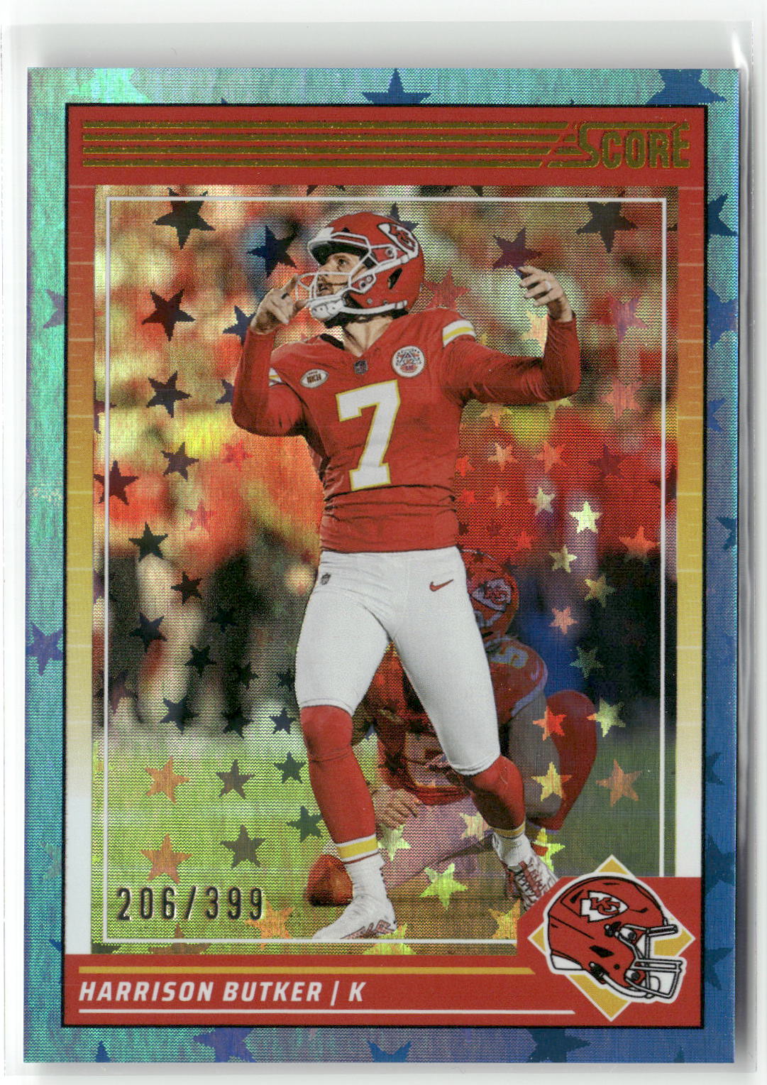 2024 Score #140 Harrison Butker Stars #/399-1