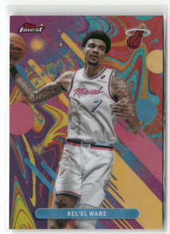 2025-26 Finest #51 Kel'el Ware Oil Spill Refractor-1