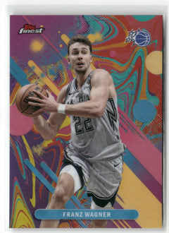 2025-26 Finest #57 Franz Wagner Oil Spill Refractor-1