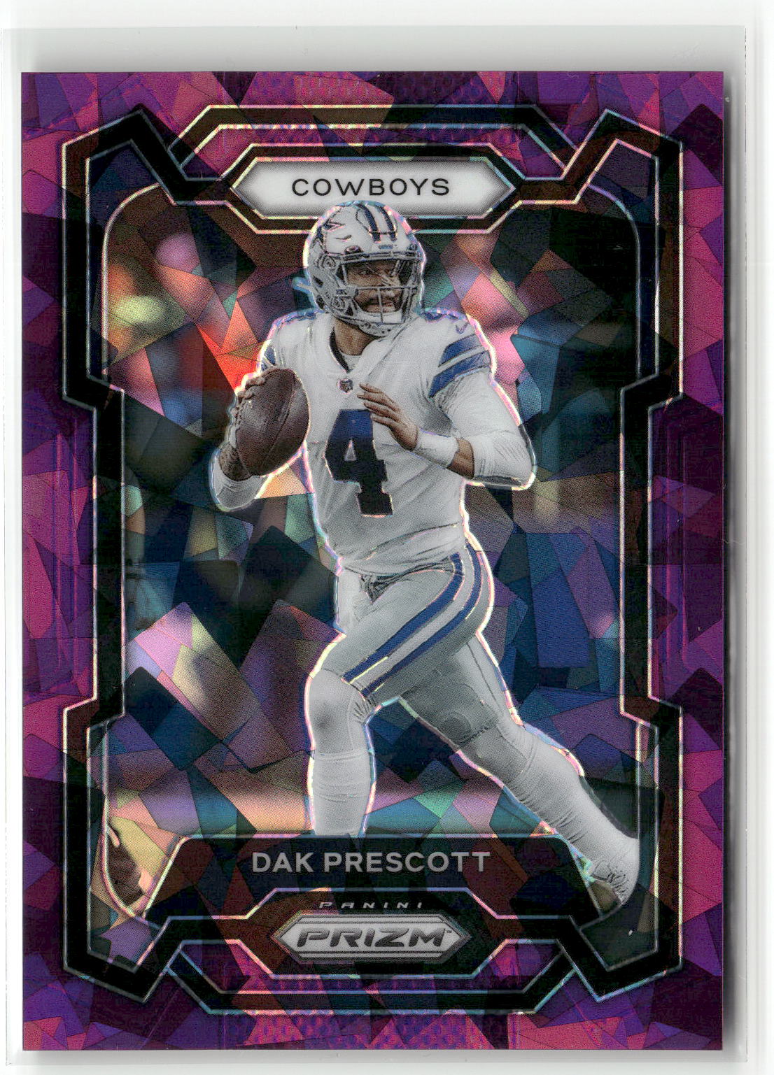 2023 Panini Prizm #73 Dak Prescott Purple Ice #/225