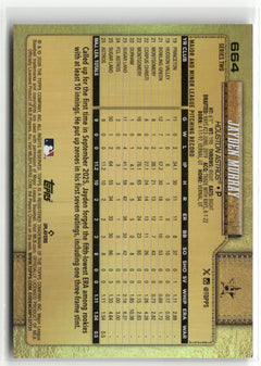 2026 Topps #664 Jayden Murray Golden Mirror Variations-2