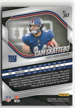 2025 Panini Prizm #363 Cam Skattebo-2