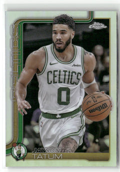 2025-26 Topps Chrome #49 Jayson Tatum Refractor-1