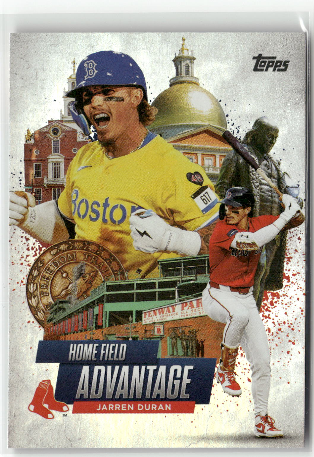 2025 Topps #HA-24 Jarren Duran Home Field Advantage-1