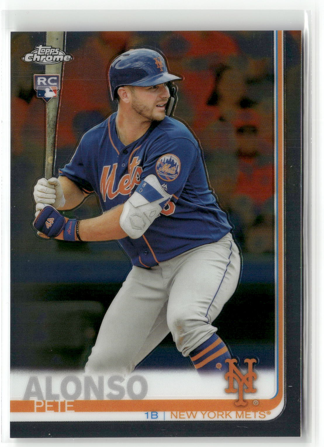 2019 Topps Chrome #204 Pete Alonso
