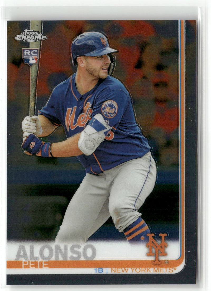 2019 Topps Chrome #204 Pete Alonso-1