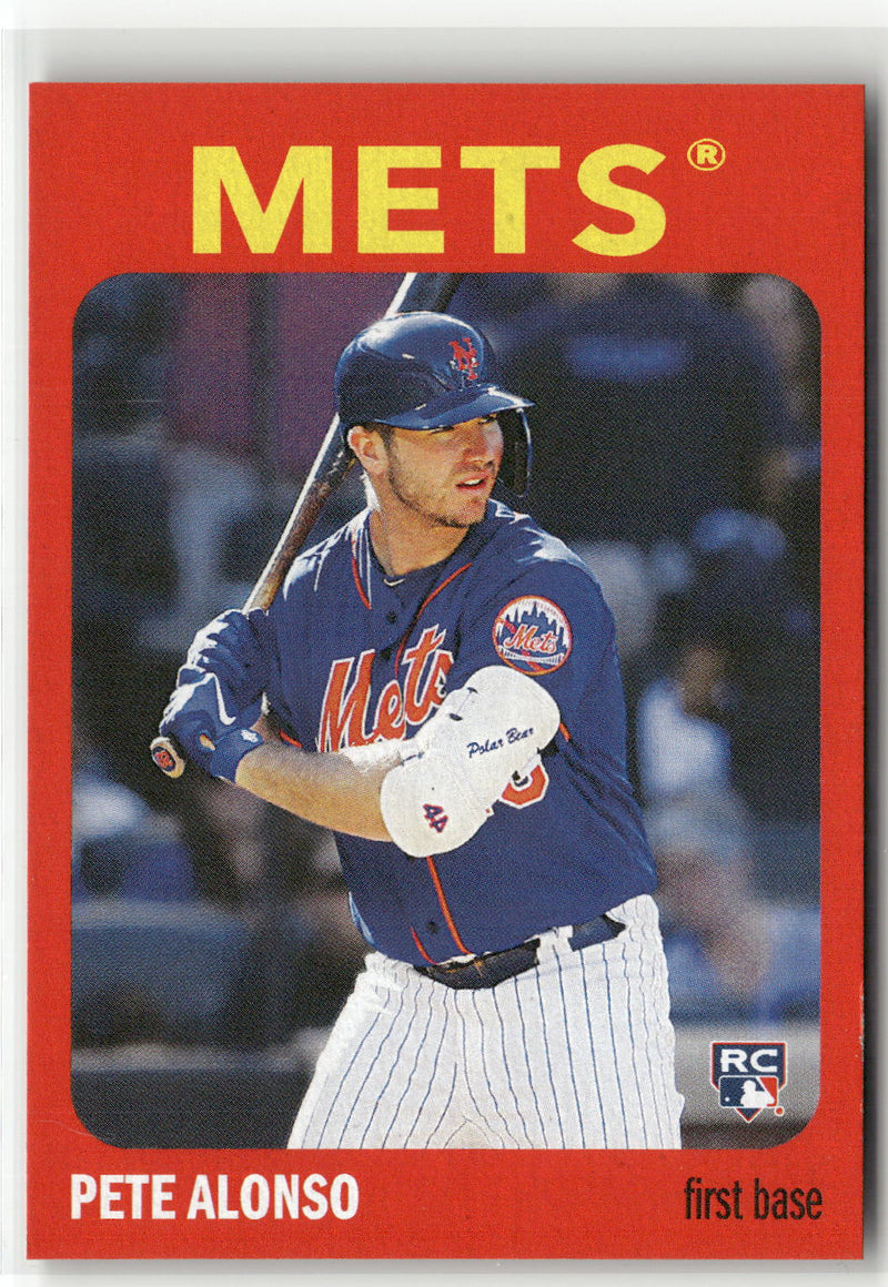 2019-20 Topps 582 Montgomery Club Set 1 #1 Pete Alonso-1