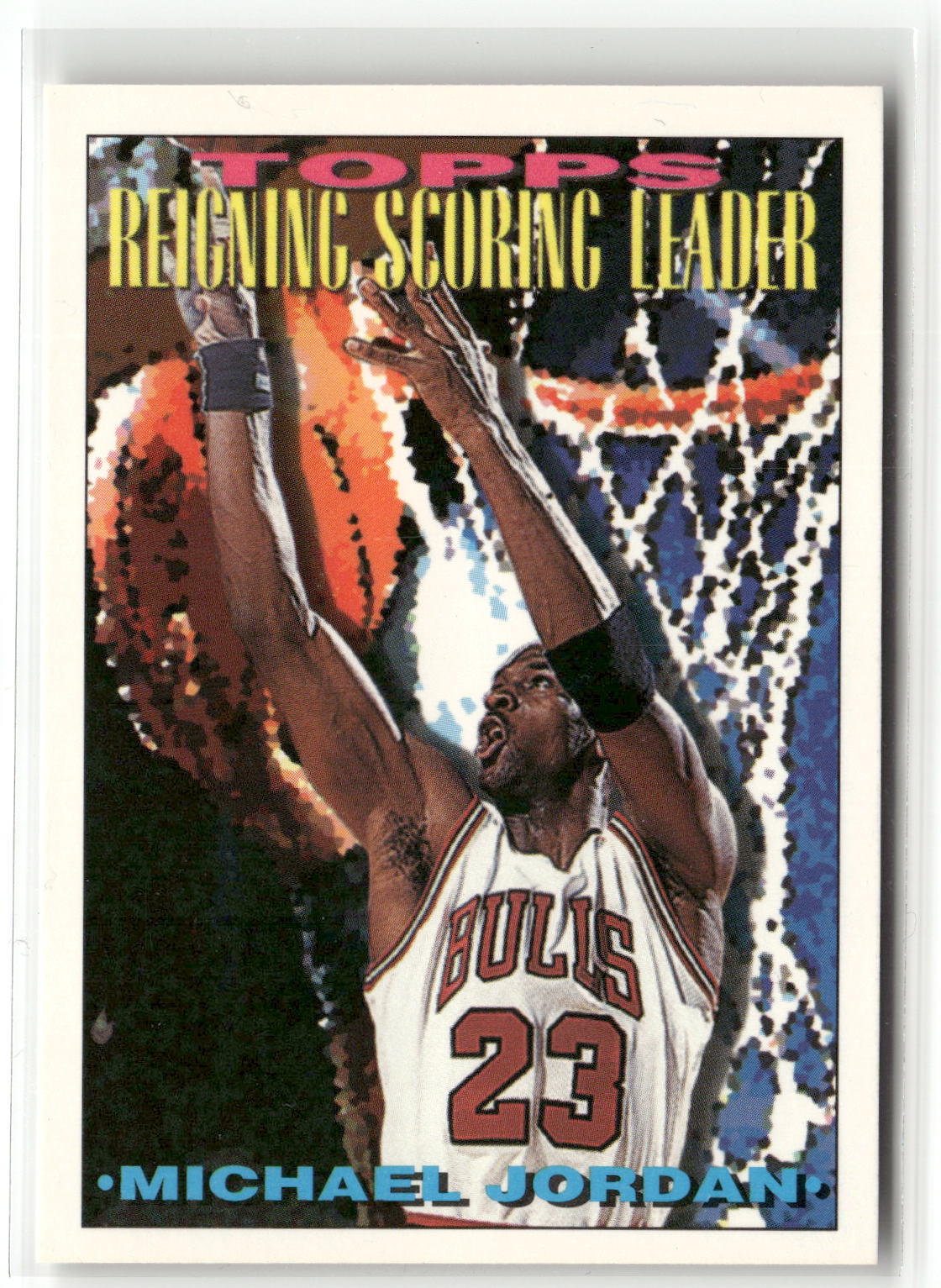 1993-94 Topps #384 Michael Jordan