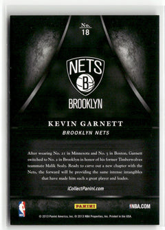 2013 Panini Black Friday #18 Kevin Garnett Lava Flow-2
