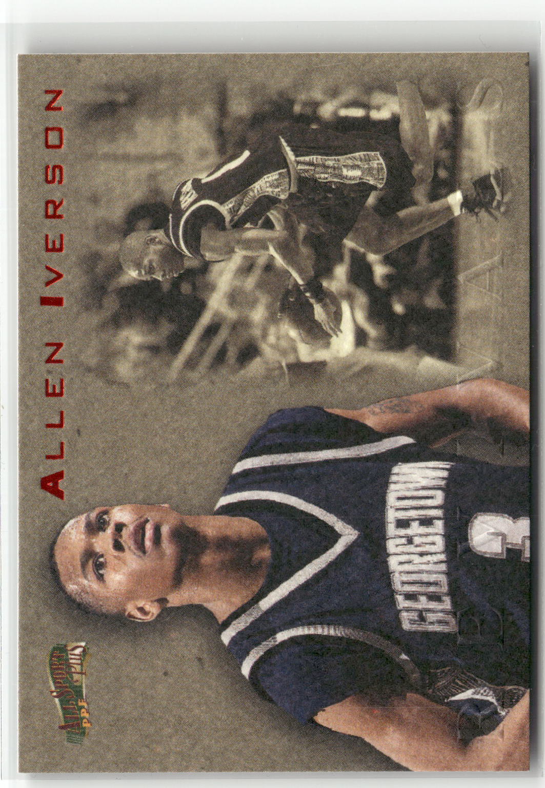 1996-97 Score Board All Sport PPF #REV1 Allen Iverson Revivals-1