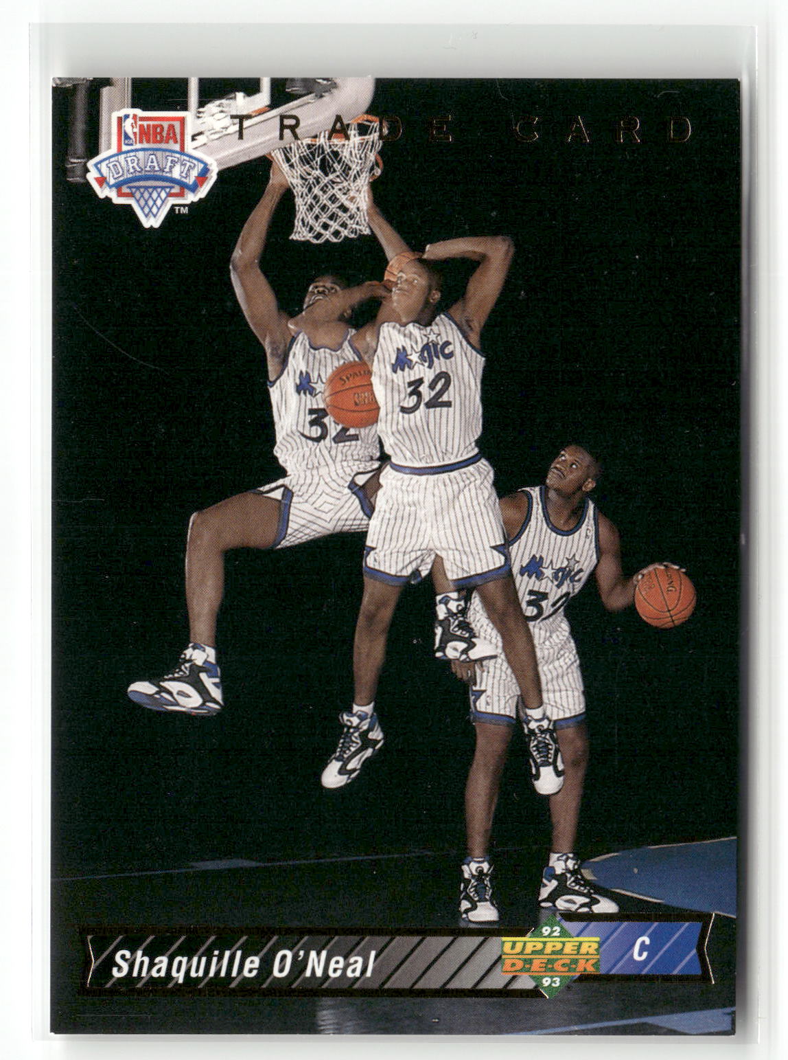 1992-93 Upper Deck #1b Shaquille O'Neal