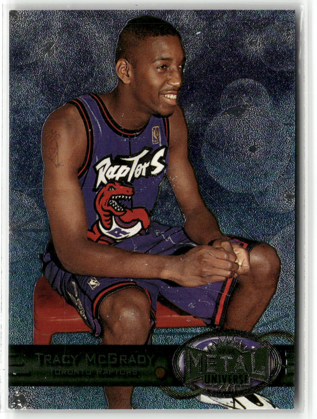 1997-98 Metal Universe #42 Tracy McGrady