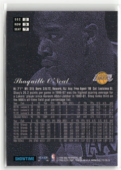 1997-98 Flair Showcase #7 Shaquille O'Neal-2