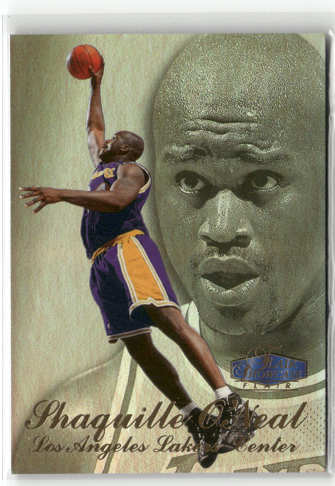 1997-98 Flair Showcase #7 Shaquille O'Neal-1