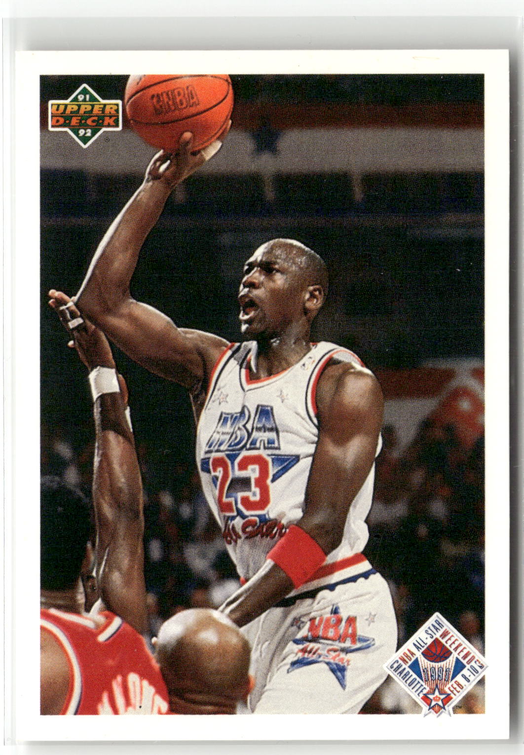1991-92 Upper Deck #48 All-Star Checklist (Michael Jordan)