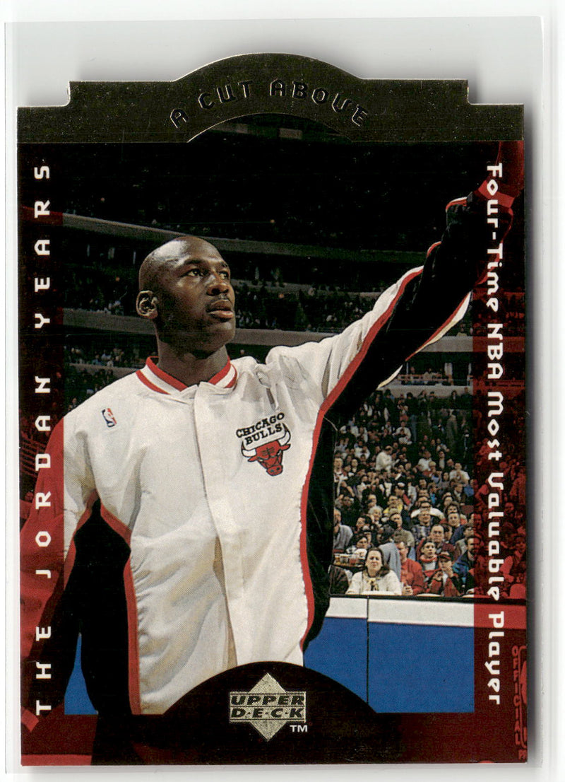 1996-97 Collector's Choice #CA7 Michael Jordan A Cut Above: The Jordan Years-1