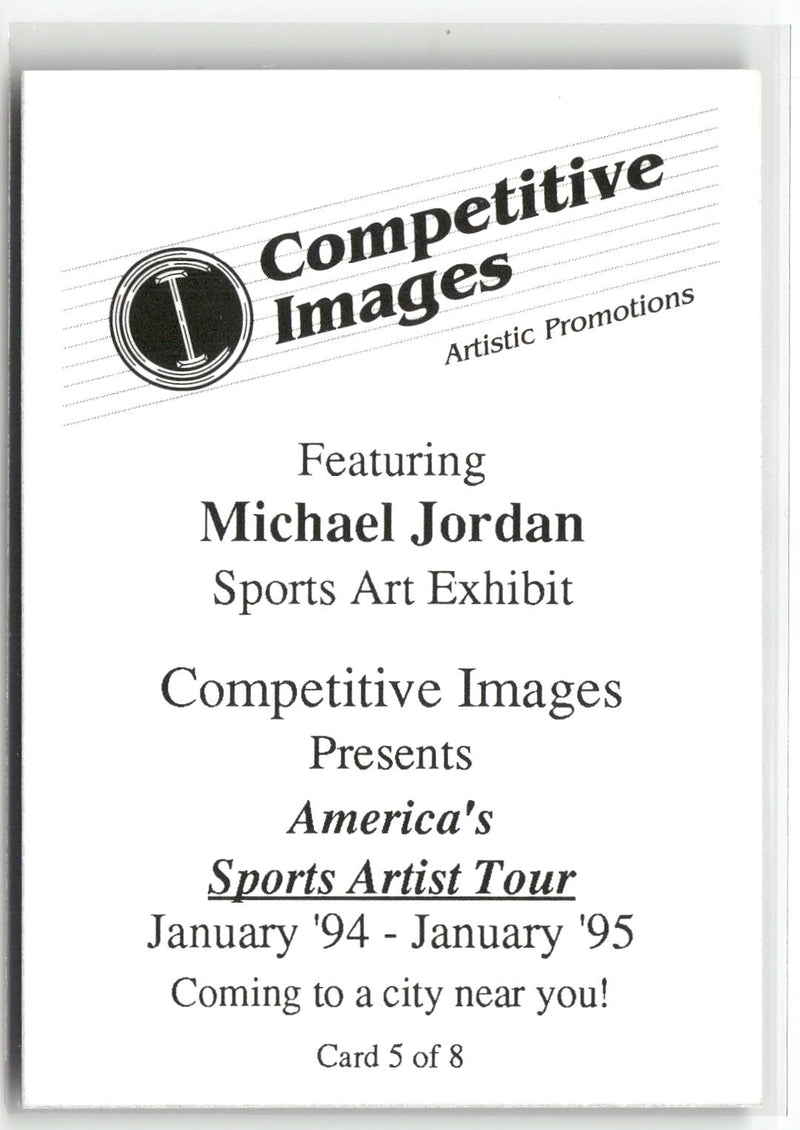 1994-95 Competitive Images Artistic Promotions #5 Michael Jordan-2