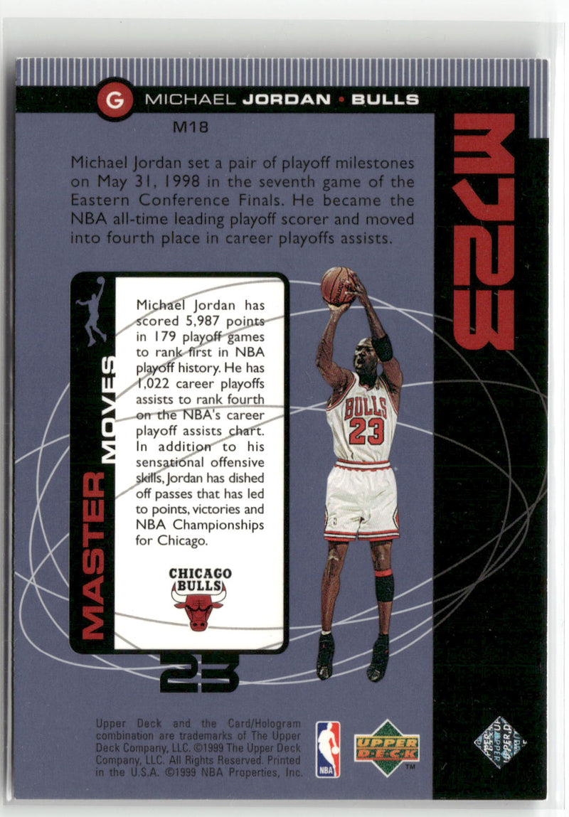 1998-99 Upper Deck Encore #M18 Michael Jordan MJ23-2