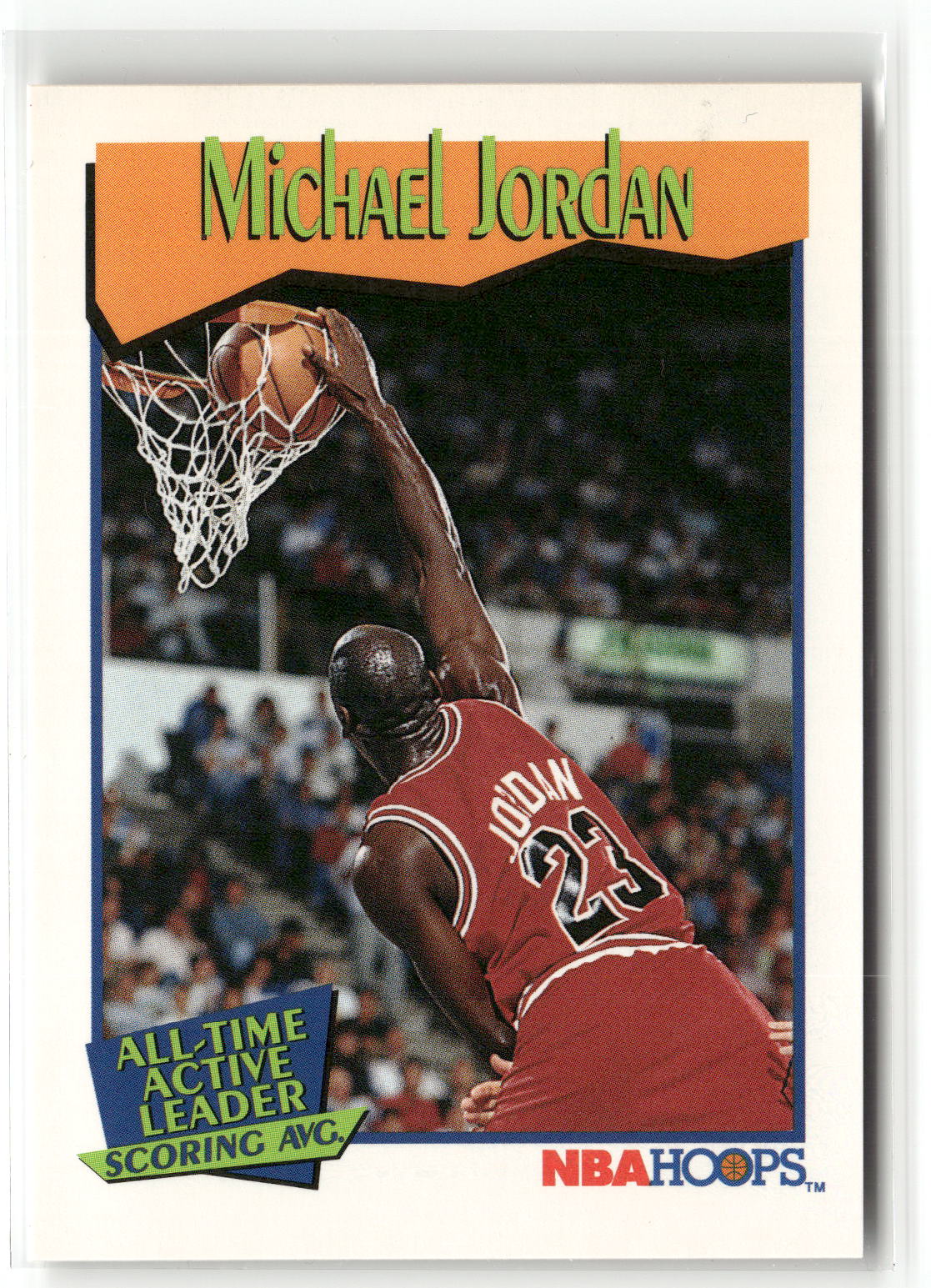 1991-92 Hoops #536 Michael Jordan