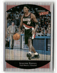 1999-00 Upper Deck Ultimate Victory #66 Scottie Pippen Victory Collection-1