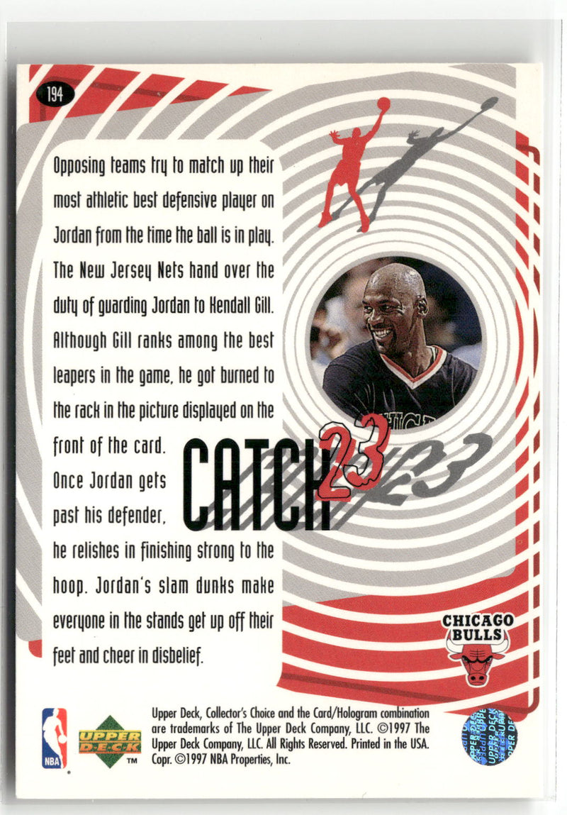 1997-98 Collector's Choice #194 Michael Jordan-2