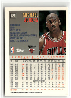 1997-98 Topps #123 Michael Jordan-2