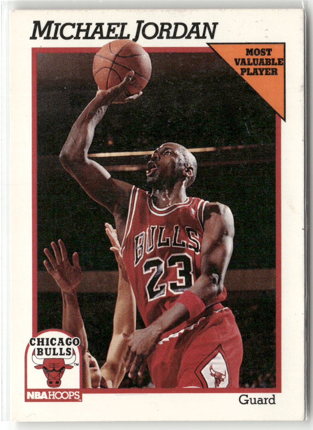 1991-92 Hoops #30 Michael Jordan