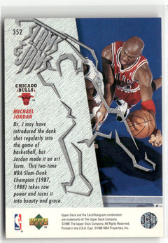 1995-96 Upper Deck #352 Michael Jordan-2