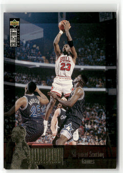 1995-96 Collector's Choice #JC10 Michael Jordan The Jordan Collection-1