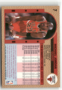 1992-93 Fleer Drake's #7 Michael Jordan-2