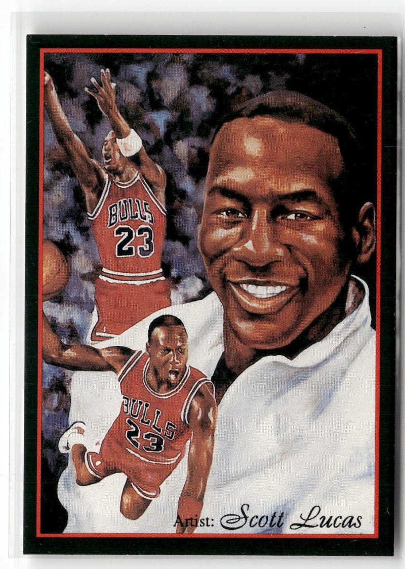 1994-95 Competitive Images Artistic Promotions #6 Michael Jordan-1