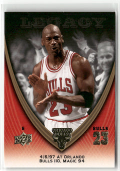 2008-09 Upper Deck Michael Jordan Legacy Collection #840 Michael Jordan-1