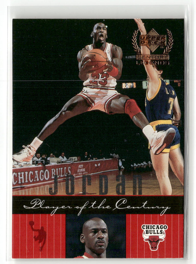 1998-99 Upper Deck Century Legends #82 Michael Jordan Century Collection #/100-1