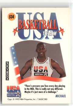 1991-92 SkyBox #534 Michael Jordan-2