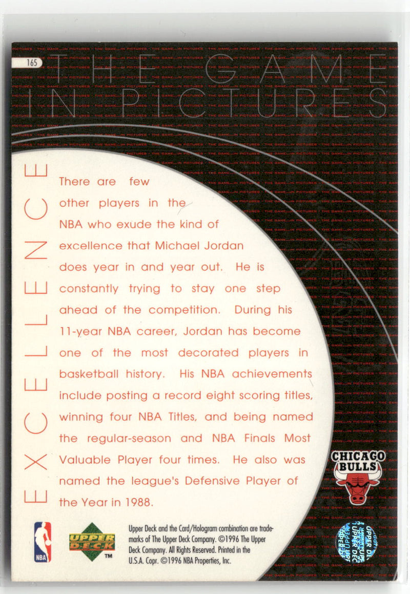 1996-97 Upper Deck #165 Michael Jordan-2