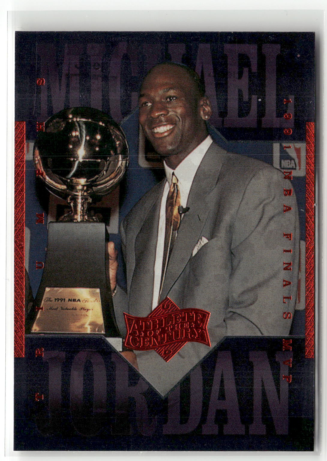 1999 Upper Deck Michael Jordan Athlete of the Century #18 Michael Jordan