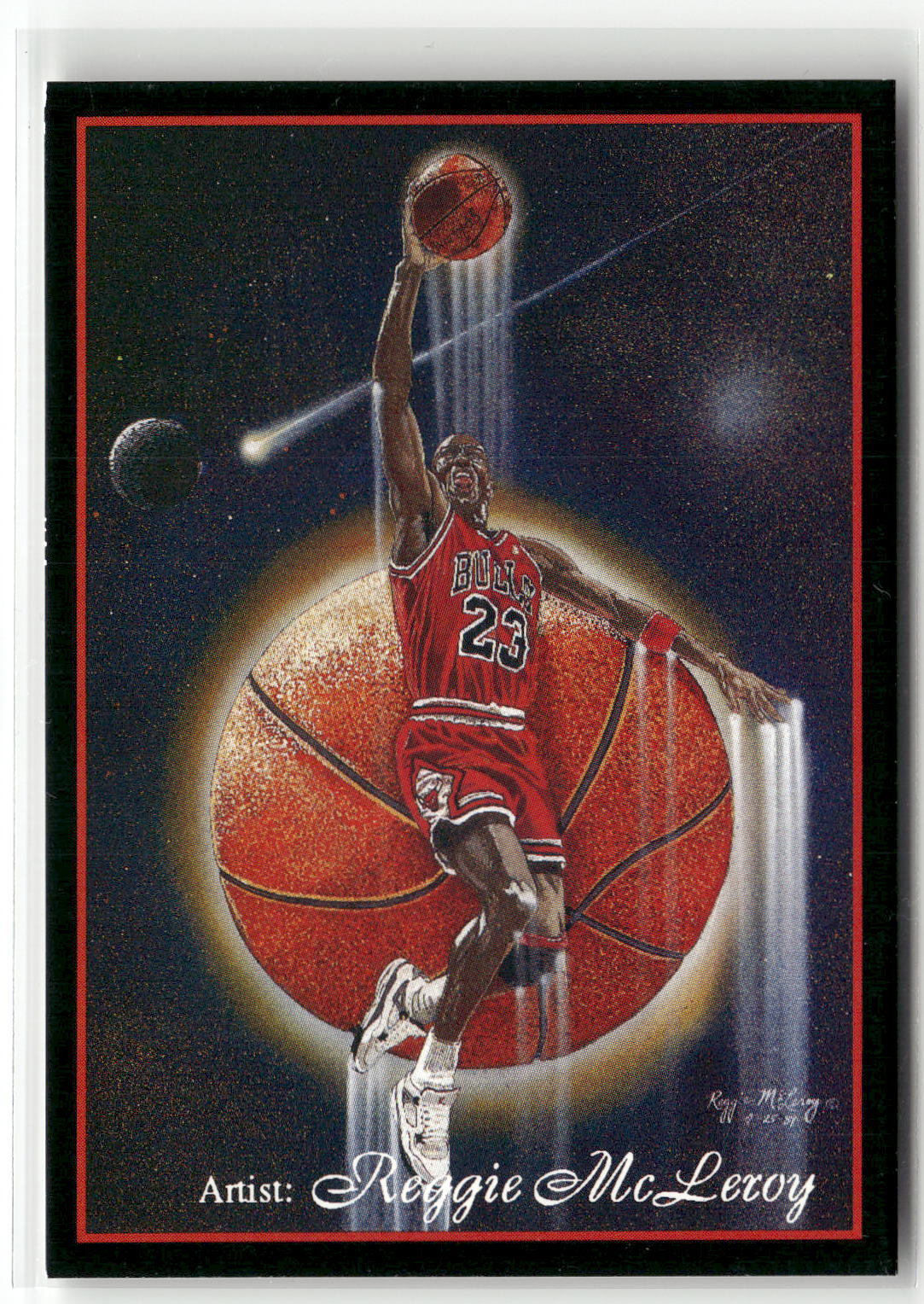 1994-95 Competitive Images Artistic Promotions #4 Michael Jordan-1