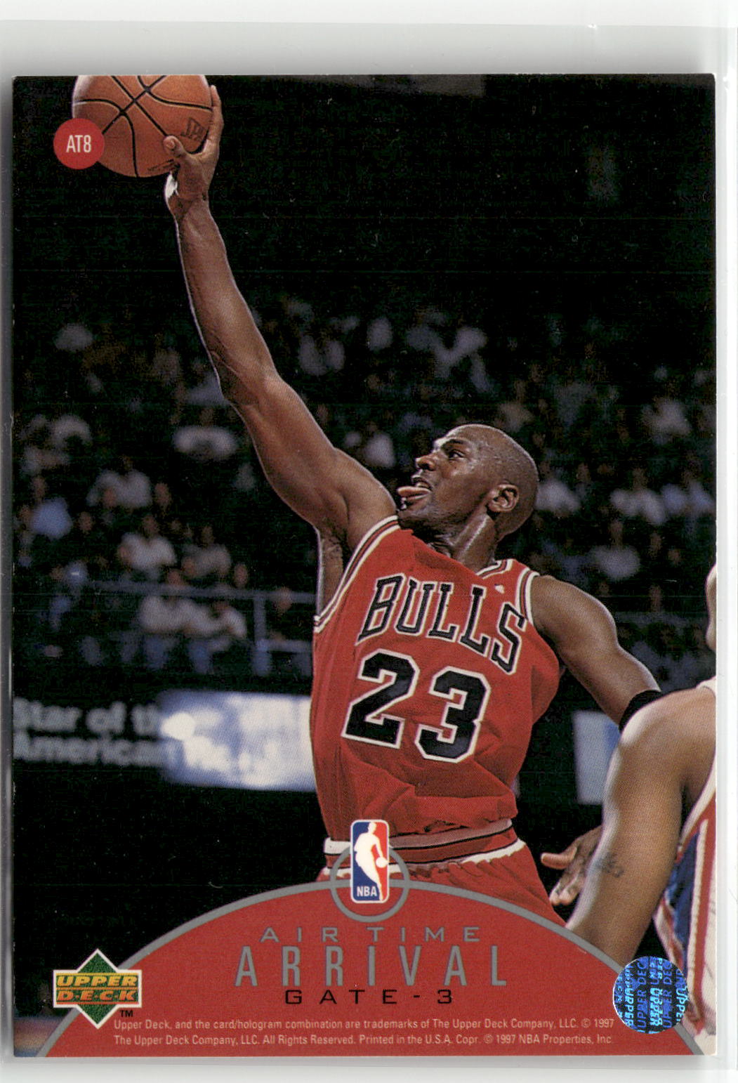 1997-98 Upper Deck #AT8 Michael Jordan Jordan Air Time-2