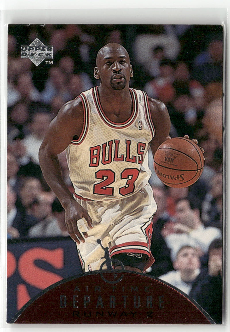 1997-98 Upper Deck #AT8 Michael Jordan Jordan Air Time-1