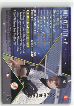 1998 Topps Stars #76 Andy Pettitte #/9799-2