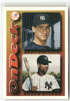1995 Topps #640 Ruben Rivera / Andy Pettitte-1