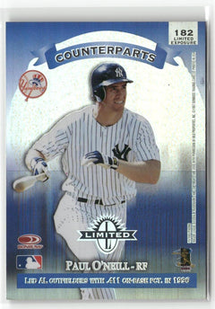 1997 Donruss Limited #182 Ryan Klesko / Paul O'Neill-2
